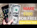 EASIEST WAY TO EARN FREE $200 ONLINE How To Make $200 For Free!