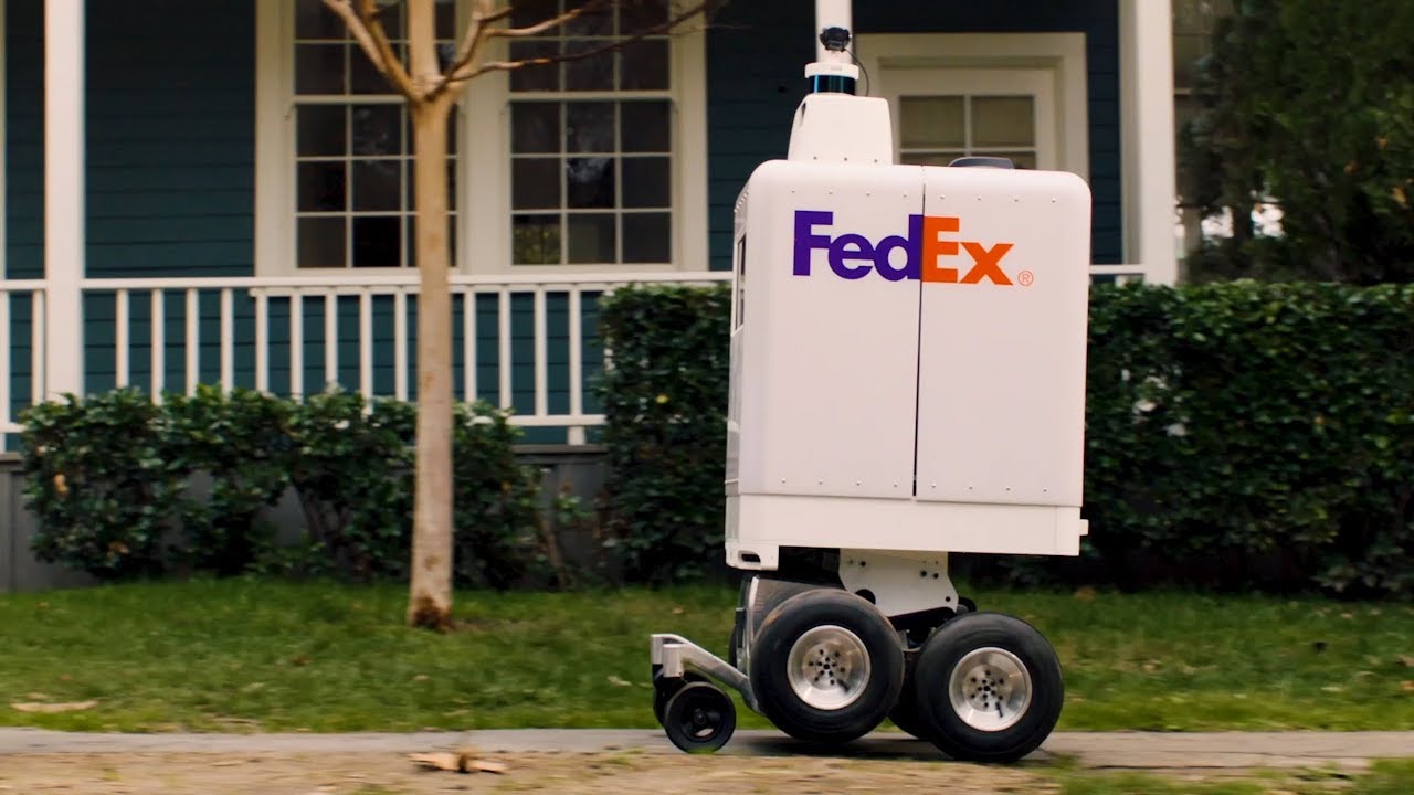 FedEx's autonomous robot SameDay Bot 