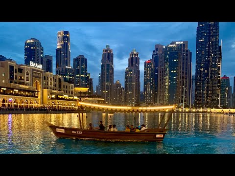 The Dubai Fountain – The world's largest choreographed fountain system