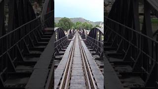 クウェー川鉄橋横断!! 戦場にかける橋 タイ王国 旧日本軍 The Bridge on the River Kwai 2025年5月 泰緬鉄道 カンチャナブリ ナムトック タイ国鉄