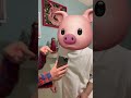 Pig that wants to imitate mouse.🐷🤣🤣🤣 #shorts