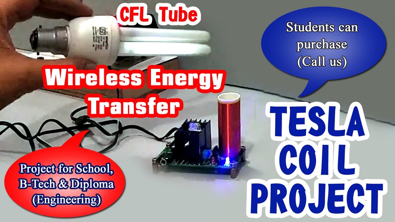 Tesla coil school project and college project by kalsi Robotics Club