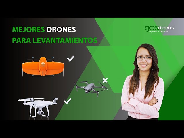 4 MEJORES drones para topografía. - Mappa