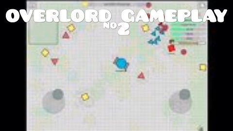 Overlord Gameplay(Diep.io Mobile)