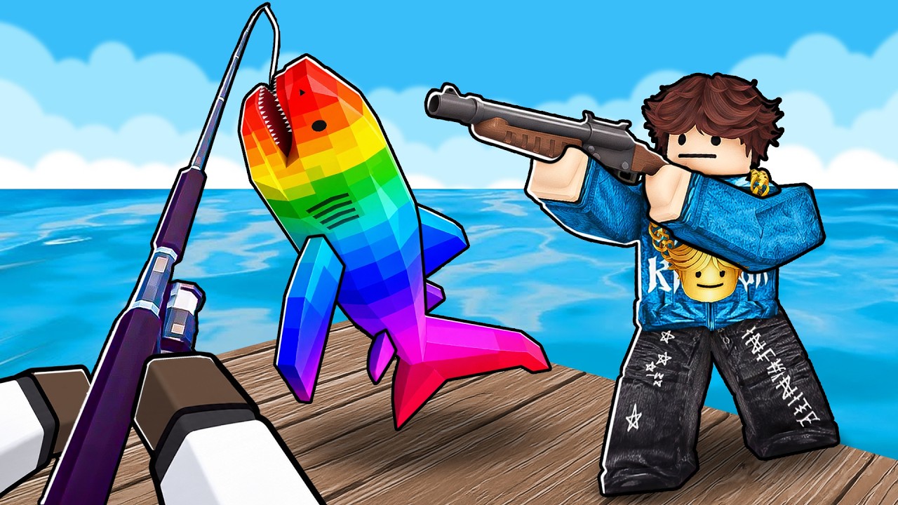 ROBLOX HOW TO FISH..