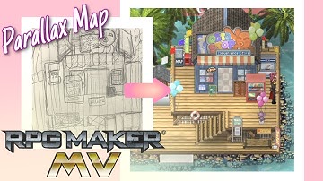 RPG Maker MV Parallax Map | Ocean... Shop? I guess???