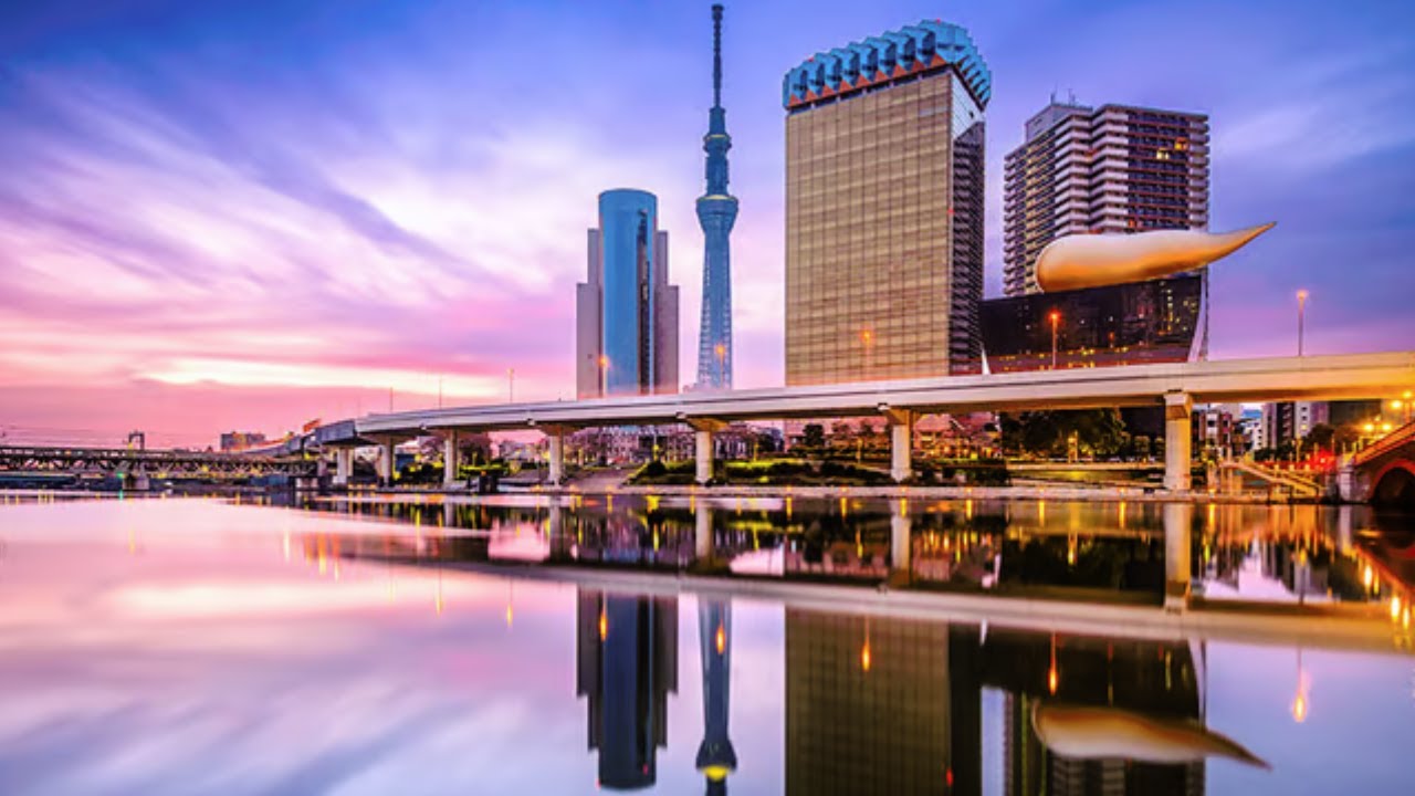 This is Sumida City Tokyo Japan Now