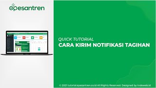 Cara Kirim Notifikasi Tagihan | Software Pesantren Online screenshot 4