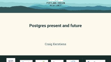 Craig Kerstiens - Postgres present and future - PyCon 2016