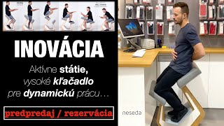 Aktívne státie v práci s KĽAČADLOM od Neseda