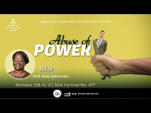 Sabbath Morning Worship || Abuse of Power || 24th  September 2022