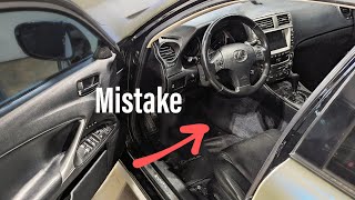 Don't Make This Mistake On Your Interior Swap!