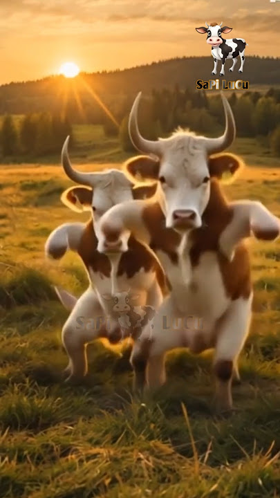 Sapi Lucu Joget * Cintaku Hanya Kamu Eh Oh #cow #sapi #lembu #sapilucu