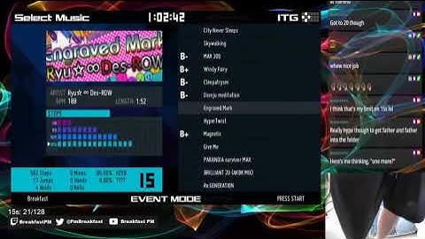 Engraved Mark - Ryu☆ ∞ Des-ROW (ESP 15 First Clear!)