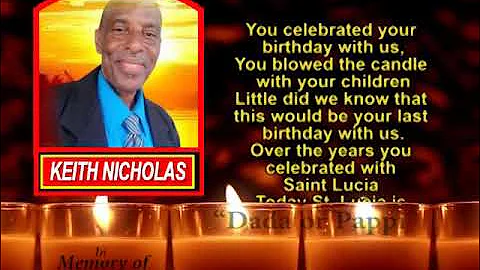 Keith Nicholas memorial