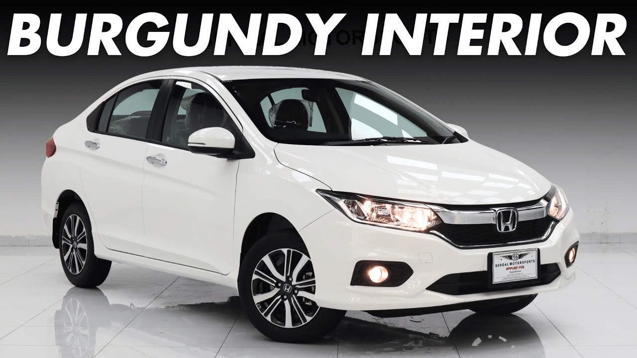 Honda City 1.2 CVT Burgundy Interior 2025. Special Edition 30th Anniversary Version.