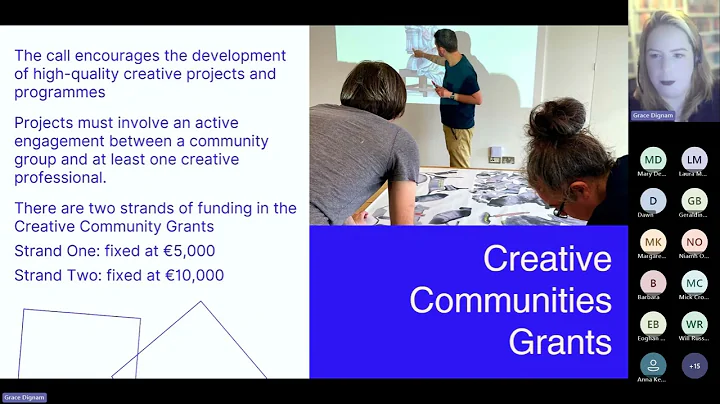 Creative Westmeath Grants and Funding Info Session 2025
