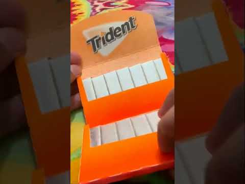 Unboxing ASMR Trident