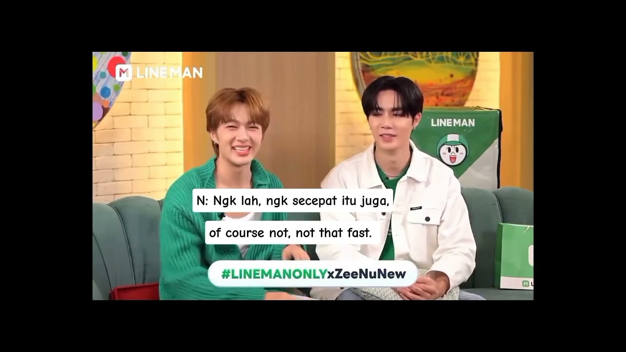 (SUB INDO/ENG) CIEEE YANG MANDI BERSAMA😅🤭 #LINEMANONLYxZeeNuNew #zeenunew #nunew #zeepruk #fyp