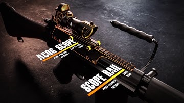 3D CGI Weapon Assembly Movie