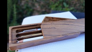 Cartuchera de Madera (Shopmade wooden pencil case)