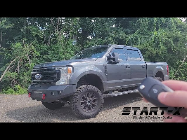 Start-X Remote Start Select Fords (Lock Unlock Lock)