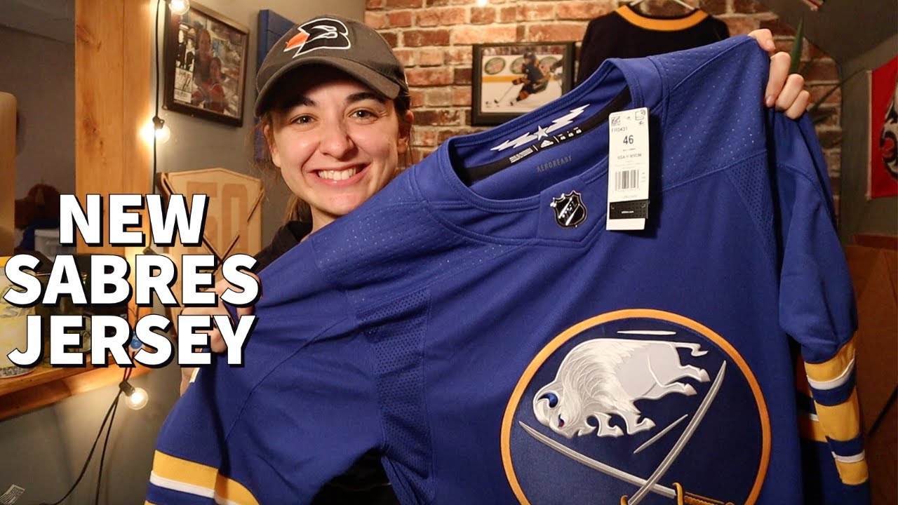 LOOK: Buffalo Sabres unveil Winter Classic jerseys and they're fantastic 
