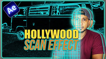 AFTER EFFECTS  2022 - HOLLYWOOD 3D SCAN VFX  Tutorial