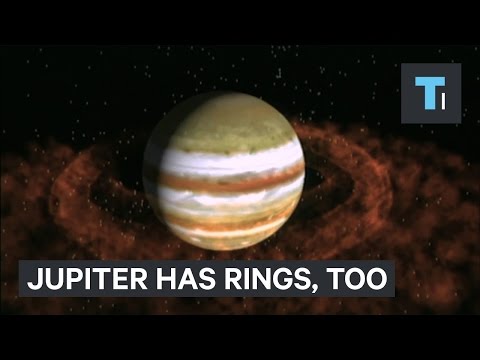 Video: Jsou na Jupiteru nějaké prstence?