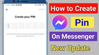 How to Create Pin On Facebook Messenger 2024 | Create Your Pin in Messenger (New Update) screenshot 1