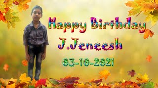 J.Jeneesh Birthday wishes 03-10-2021