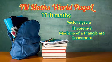 11th maths medians of the triangle are concurrent