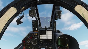 DCS Mirage F1 CE - Low level pop-up attack with bombs