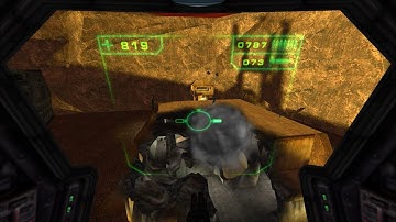 Red Faction (2001) GeoMod Demonstration - Aesir Canyon