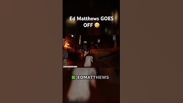 Ed Matthews GOES OFF When Guy Tells Joshua Block To Put The Fries In The Bag 🍟💥