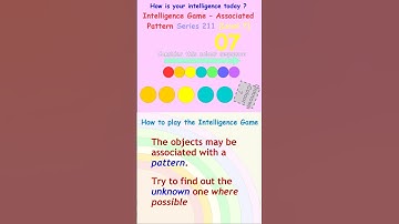 Puzzle Game|Intelligence Game - Associated Pattern Series 211 [L7]  #Shorts #puzzlegame #puzzlegames