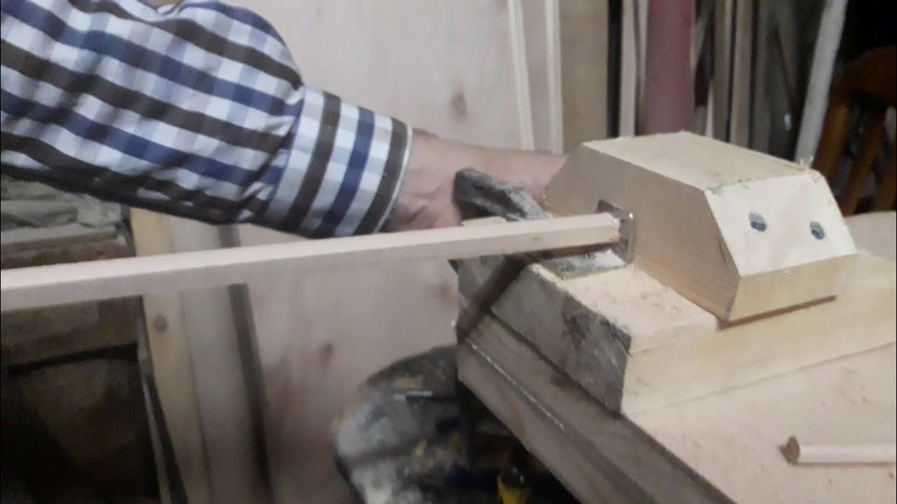 اسهل واسرع طريقة لعمل الكوايل الخشب