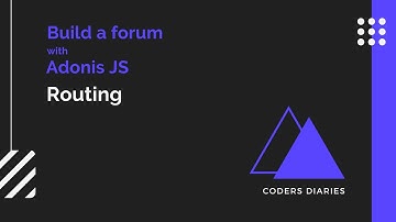 Routing - AdonisJS 5 from scratch