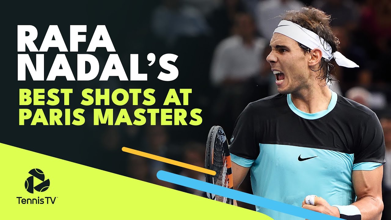 Rafael Nadal Best Shots From The Rolex Paris Masters!