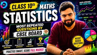 Class 10 Maths Chapter 13 Statistics | Most Important Questions for CBSE Board Exam 2026-2027