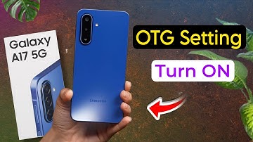 How to Connect OTG in Samsung A17 5g / samsung a17 me OTG Kaise Connect Kare
