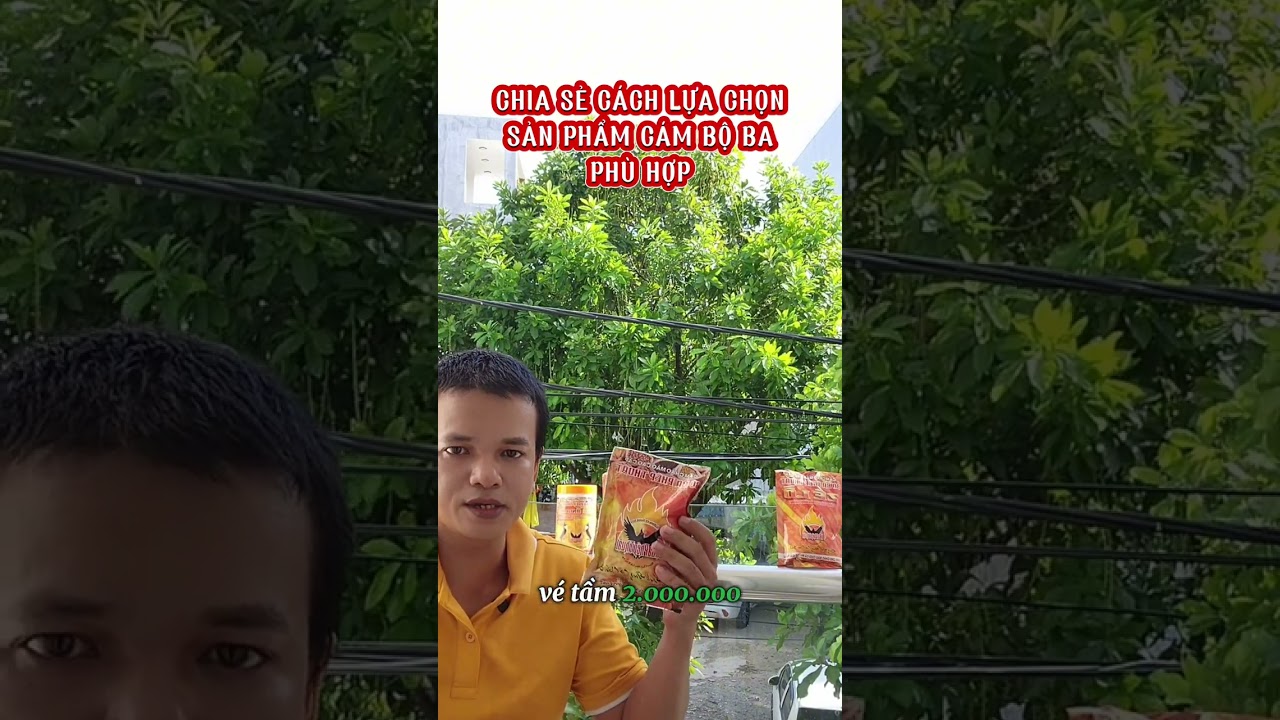 CHIA SẺ CÁCH LỰA CHỌN SẢN PHẨM CÁM BỘ BA PHÉP THUẬT PHÙ HỢP