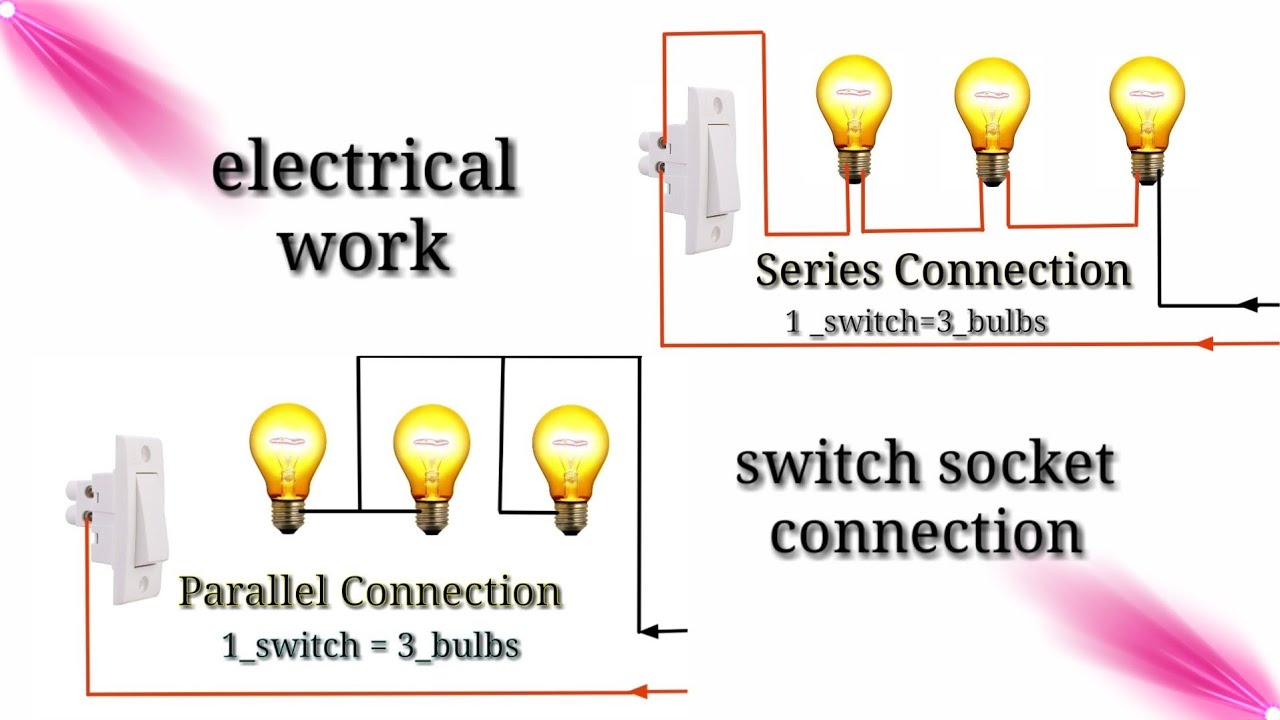 how to series connection & Parallel connection.... - YouTube