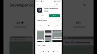 Reset your car throttle body by using OBD2 ELM327 bluetooth device (Official Video) screenshot 3
