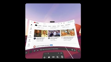 Using Firefox Reality to watch Free Solo on YouTube with arpara AIO 5K
