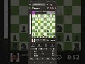 Blunder of chess game