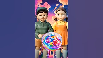 Squid Game AI Edible Slime ASMR #ai #asmr #slime #shorts #squidgame #squidgame3