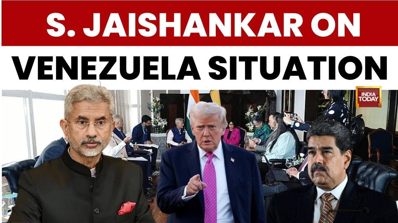 S. Jaishankar Expresses Concern Over Venezuela Crisis, Urges Dialogue for  People's Safety