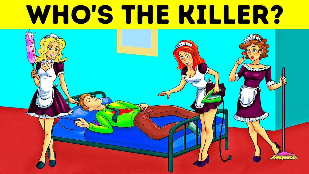 criminal cases questions Who Is The Killer? 9 Detective Riddles To Train Your Analytical Skills