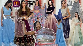 Huge Meesho Heavy Flair Lehenga Haul For Wedding Try on screenshot 1